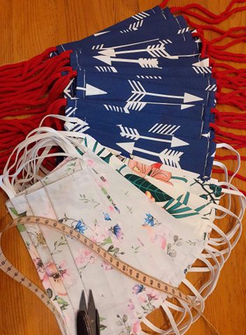 #Zamaskowani & Ostróda szyje maseczki