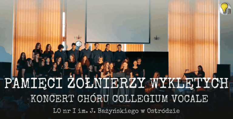 Pamięci Żołnierzy Wyklętych – poruszający koncert w LO w Ostródzie