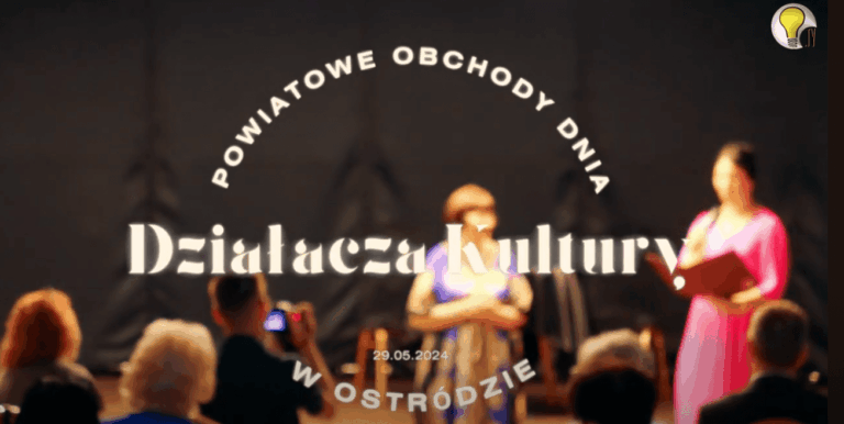 Powiatowy Dzień Działacza Kultury w Ostródzie 2024