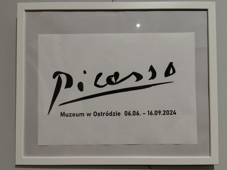 ,,Sztuka jest skarpetką kulawego” – Wystawa litografii Pablo Picasso w Ostródzie