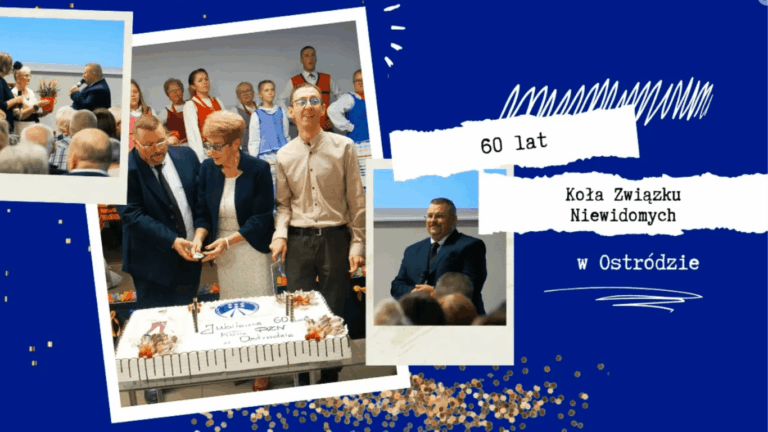 60-lecie Koła Związku Niewidomych w Ostródzie